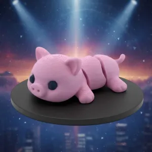 Piggles the Articulated Cerdito Articulado 🐷