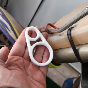 Trial Brake hose guide