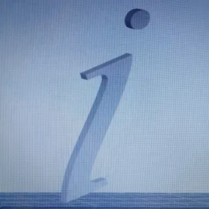 letra I fuente Vivaldi minúscula.