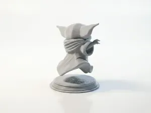 Ghost Yoda Figurine Star Wars 3D Printable