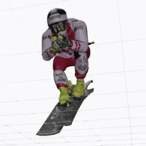 Skier model