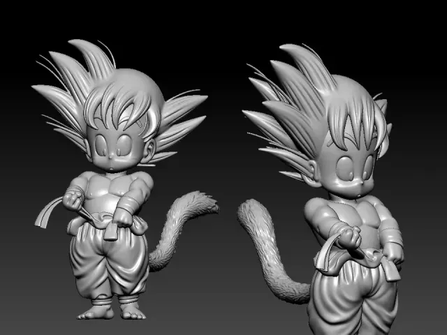 Dragon Ball - Goku lúc nhỏ - Bản in 3D — Image 3 of 5