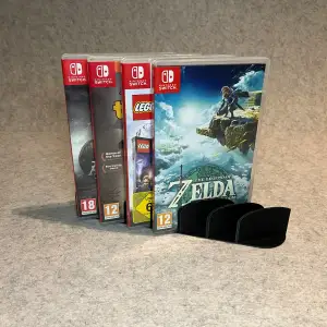 Display stand holder for 6 Nintendo Switch games