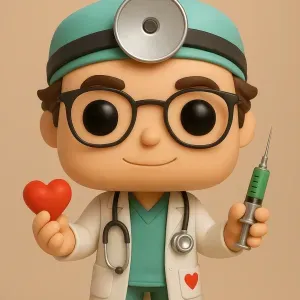 funko Enfermeiro por amor