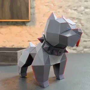 Low Poly Pitbull