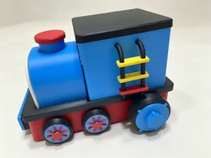 火车多格收纳盒Multi‑compartment Train‑shaped Storage Box
