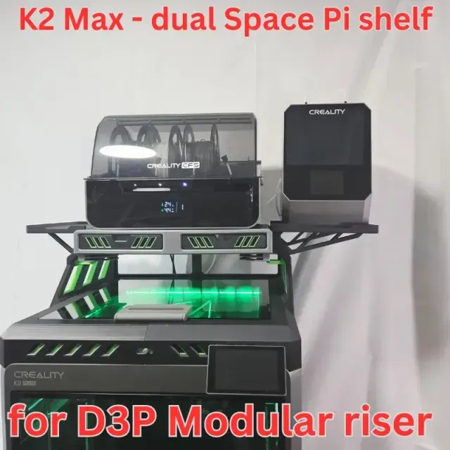 Dual Space Pi extension shelf for K2 Plus D3P riser — Фото 4 из 7