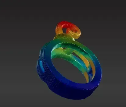 Ascending Spiral Loop Ring – Noah0x03 — Фото 3 из 7