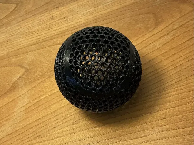 An airless tennis ball — Image 2 of 6
