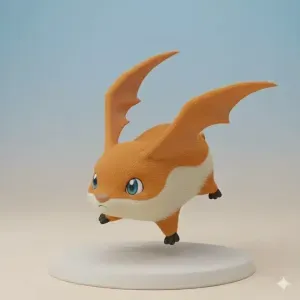 Patamon Digimon Creature Model