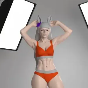 Goldship Umamusume Girl