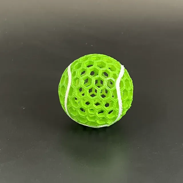 AIRLESS TENNIS BALL - STL & 3MF MULTICOLOR — Image 5 of 9