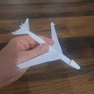 Boing 747 Glider Fly very good