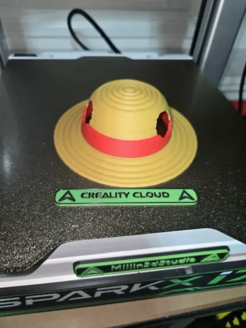 One Piece Anime Monkey D. Luffy Cat Hat — Image 8 of 9