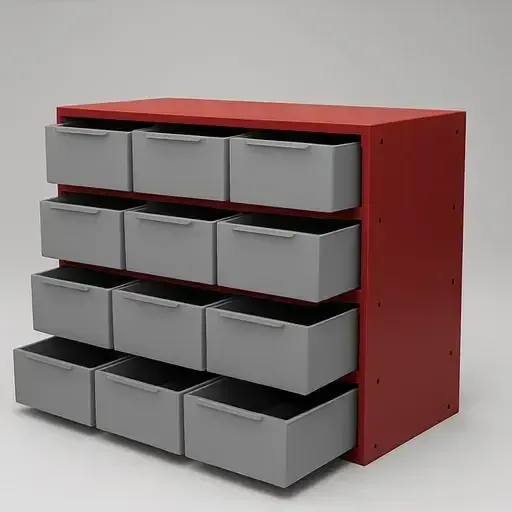 12-Drawer Storage Cabinet — Фото 4 из 6