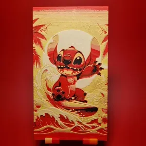 Stitch Rides the Waves! (Hueforge)