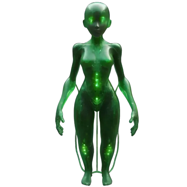 Futuristic Female Android Figurines Collection — Фото 5 из 9