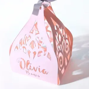 Caja calada regalos especiales souvenir