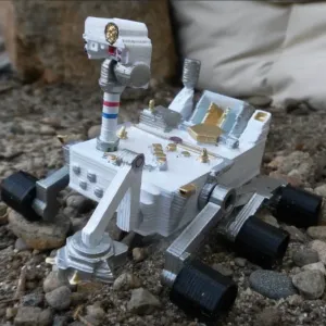 Mars curiosity rover