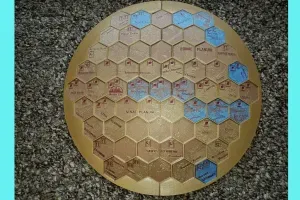 RifRaf Terraforming Mars Tile Base Inserts for 3D Mars Board