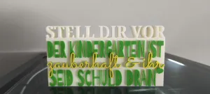 Dankeschön Kindergarten