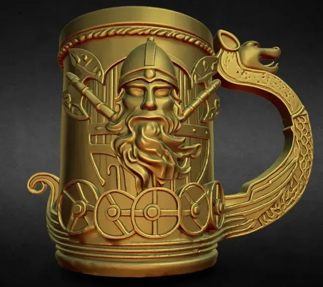 viking boat mug — Фото 2 из 9