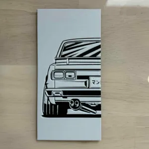 Old Nissan Skyline Art