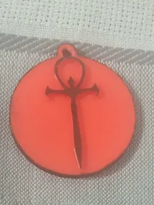 Vampire: The Masquerade - Ankh Keychain