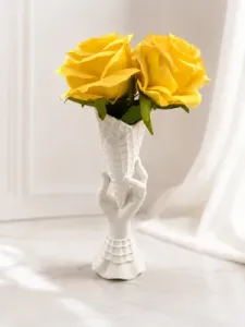 Ice Cream Cone Flower Holder - Modern Statue Design