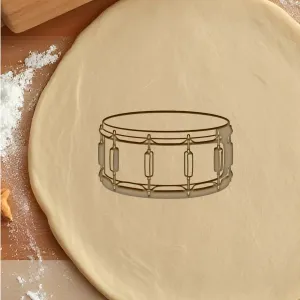 Snare Drum Cookie Cutter, Biscuit Cutter