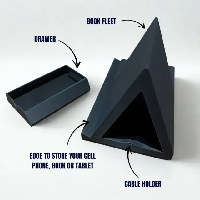 MULTIFUNCTIONAL BOOK HOLDER / TABLET HOLDER / CUP HOLDER — Image 2 of 7