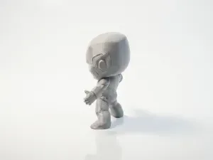 Chibi Iron Man Figurine Marvel Collectible 3D Printable