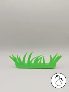 Grassy Memories Nature-Inspired Photo and MagicRelief Stand