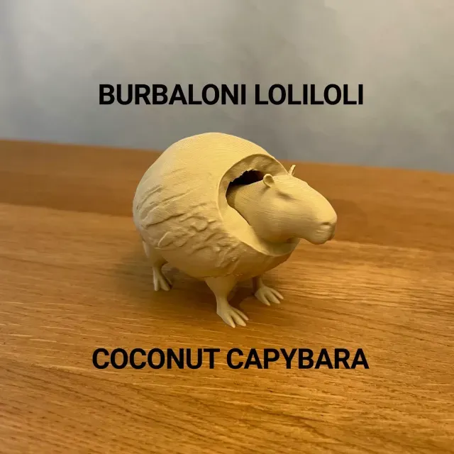 Burbaloni Loliloli - Coconut Capybara