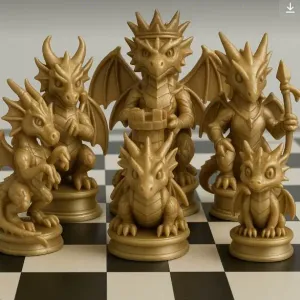Dragon Chess by Printito
