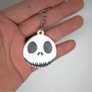 Jack Skellington Nightmare Before Christmas Keychain
