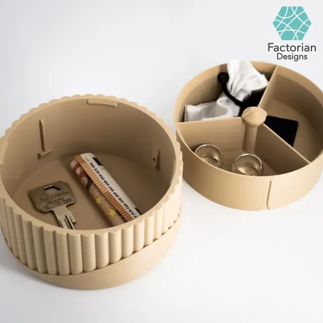 Dual Secret Jewelry Box 3D Print File | Storage Box Aurelia — Фото 6 из 9