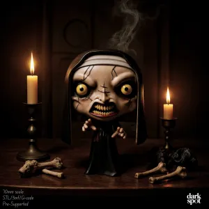 Valak The Nun Funko | Horror Collectible STL
