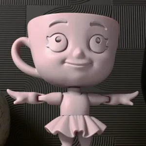 Ballerina Capuchina Flexible Toy