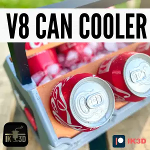 V8 ENGINE BLOCK CAN COOLER / HOLDER