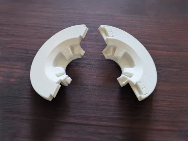 Pipe Collar - 15 mm Escutcheon - Rosette Cover Ring for Wall — Image 2 of 9