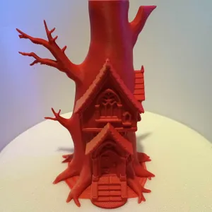 Gothic styled tree house