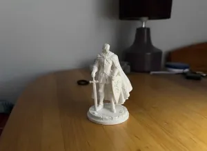 Medieval Knight Warrior Decor 3D Model