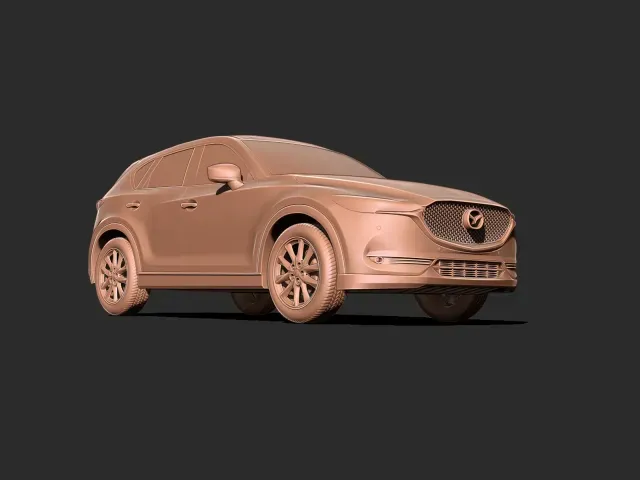 Mazda CX-5 2017 3d print model — Фото 6 из 8