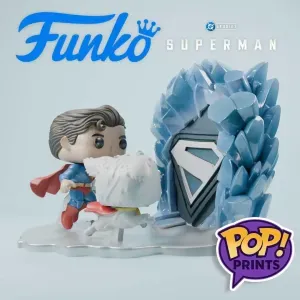 Superman & Krypto Diorama Funko Pop
