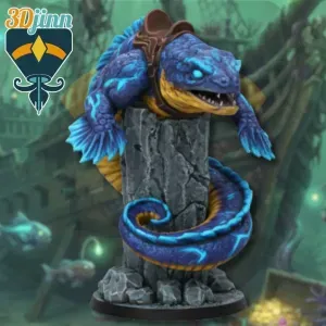 Shock Eel Mount