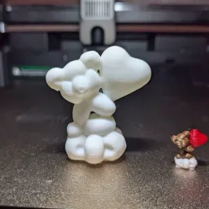 Valentine Bear Balloon Animal