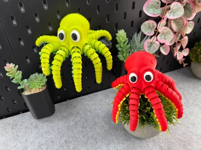 Articulated Cute Octopus — Image 2 of 9