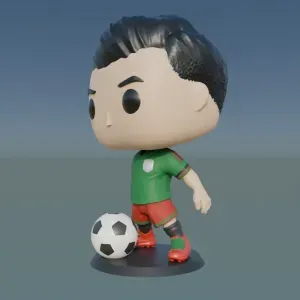 Football Siu Funko Pop Fan Art
