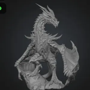 alduin fan art from skyrim